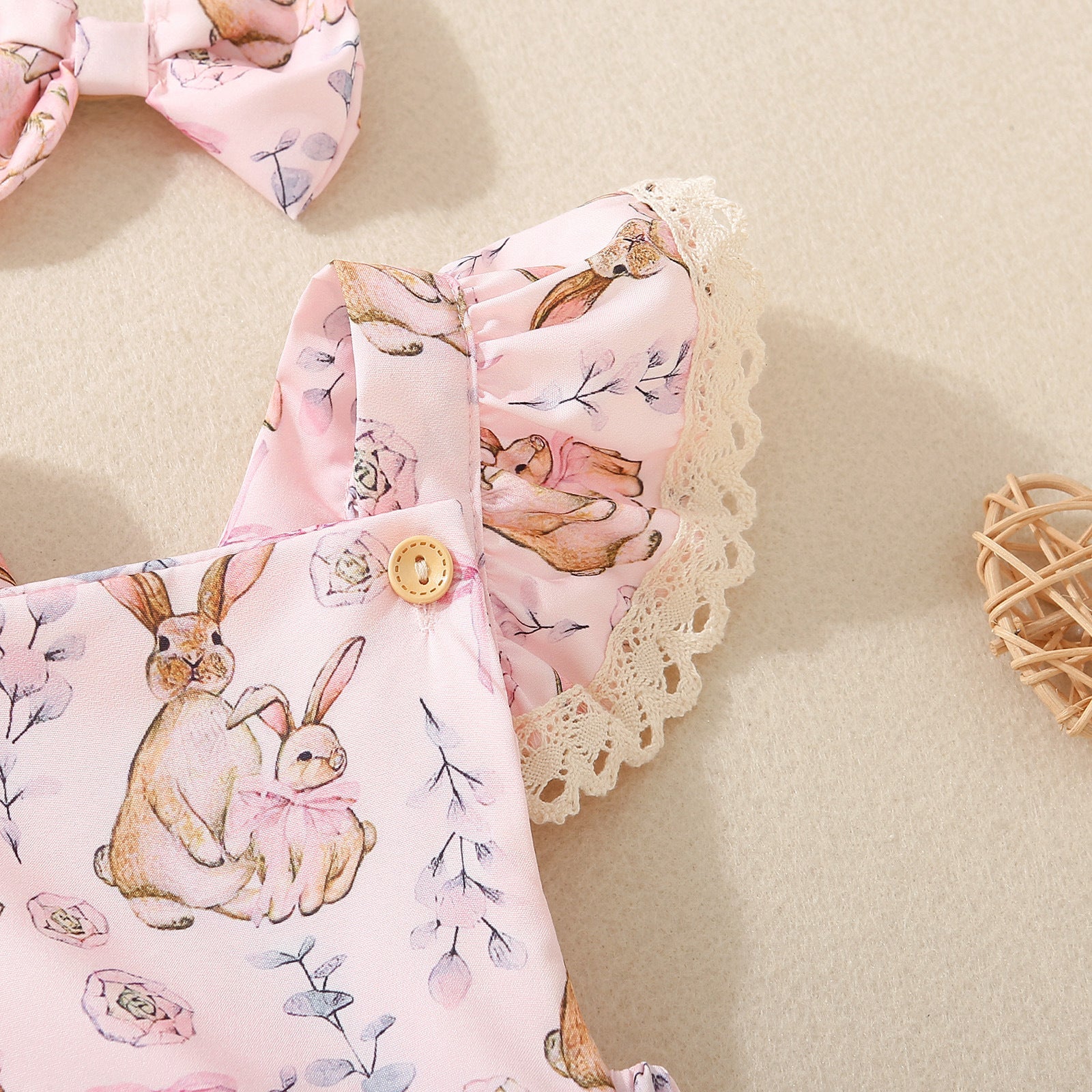Body Infantil Feminino Coelhinhos