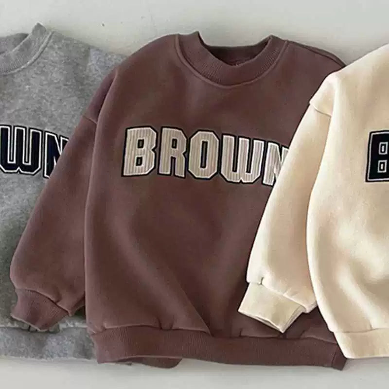 Blusa Infantil Inverno Brown