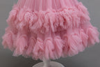 Vestido Infantil Brilhante Bufante