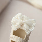 Sapato Infanril Feminino Lacinho Rendadinho