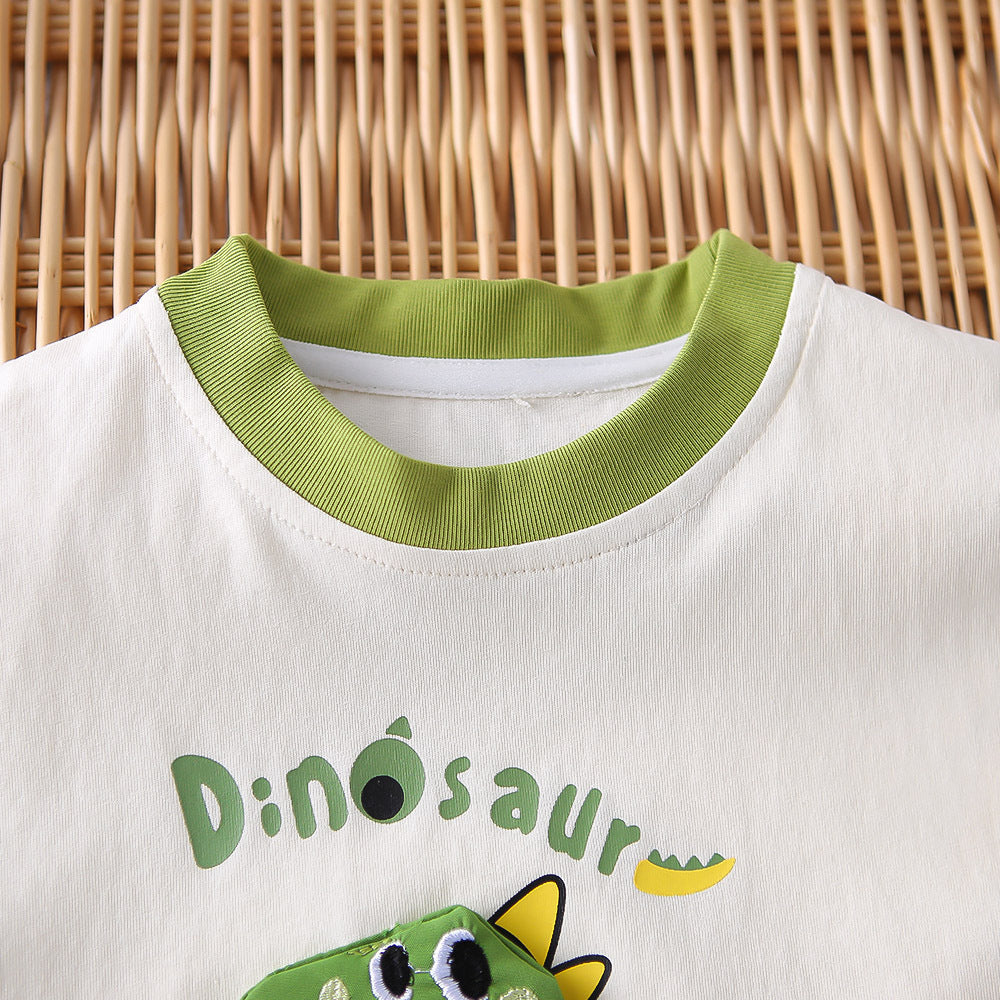 Conjunto Infantil Masculino Dinossauro