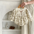 Body Infantil Feminino Flores