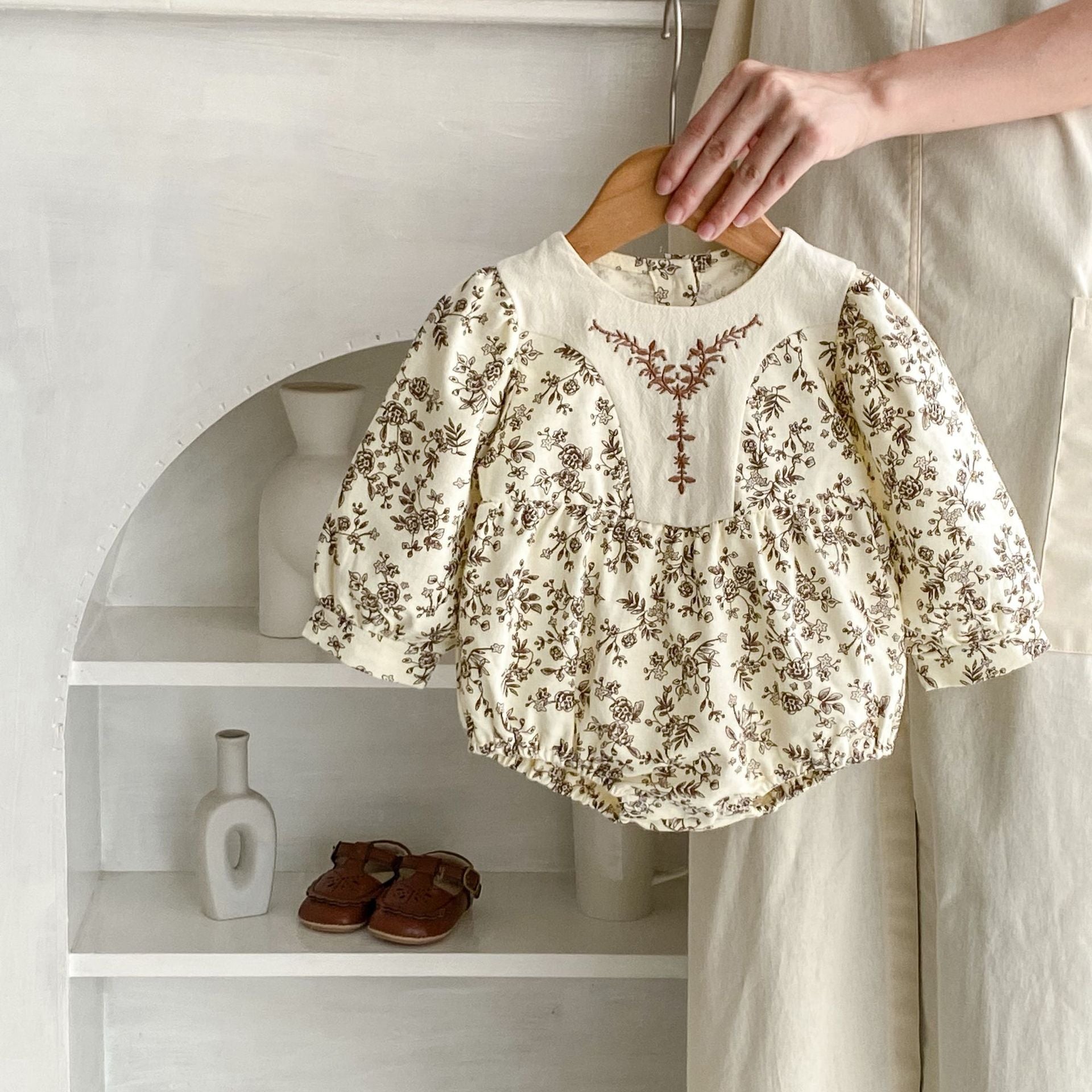 Body Infantil Feminino Flores