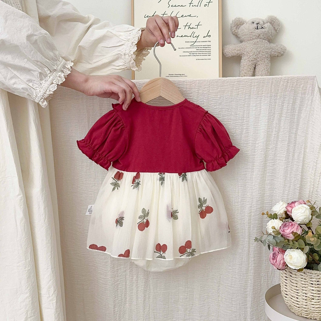 Body Infantil Feminino Frutinha Lacinho