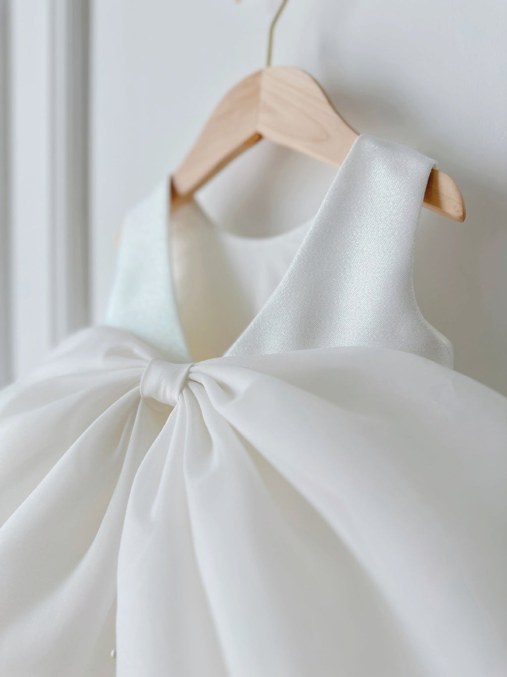 Vestido Infantil de Festa Pérolas  Laço
