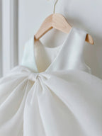 Vestido Infantil de Festa Pérolas  Laço