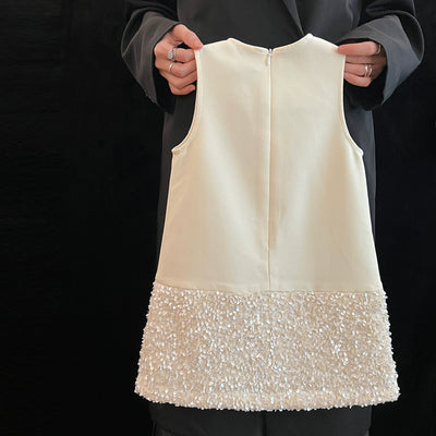 Vestido Infantil Delicado Lantejoulas