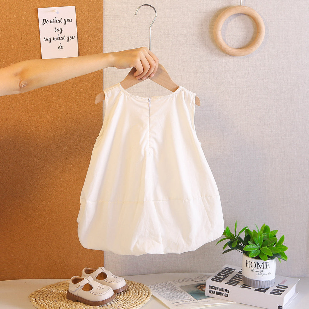 Vestido Infantil Verão Florzinhas