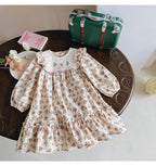 Vestido Infantil Flores Babadinhos