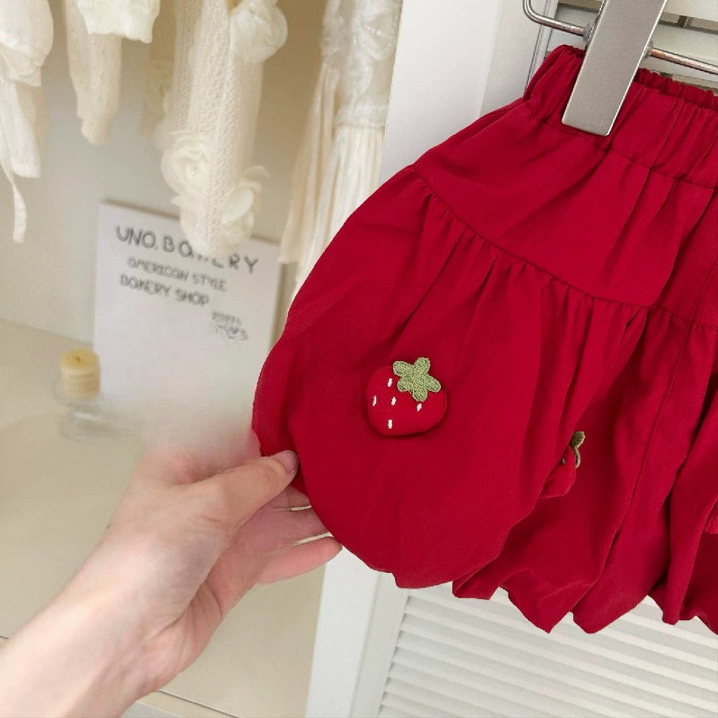 Conjunto Infantil Feminino Moranguinhos