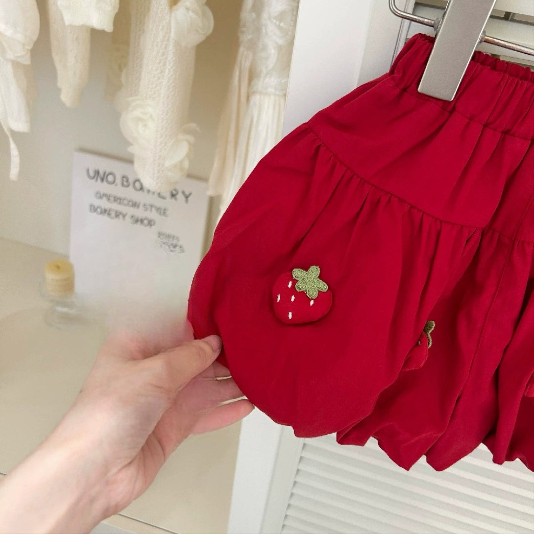 Conjunto Infantil Feminino Moranguinhos