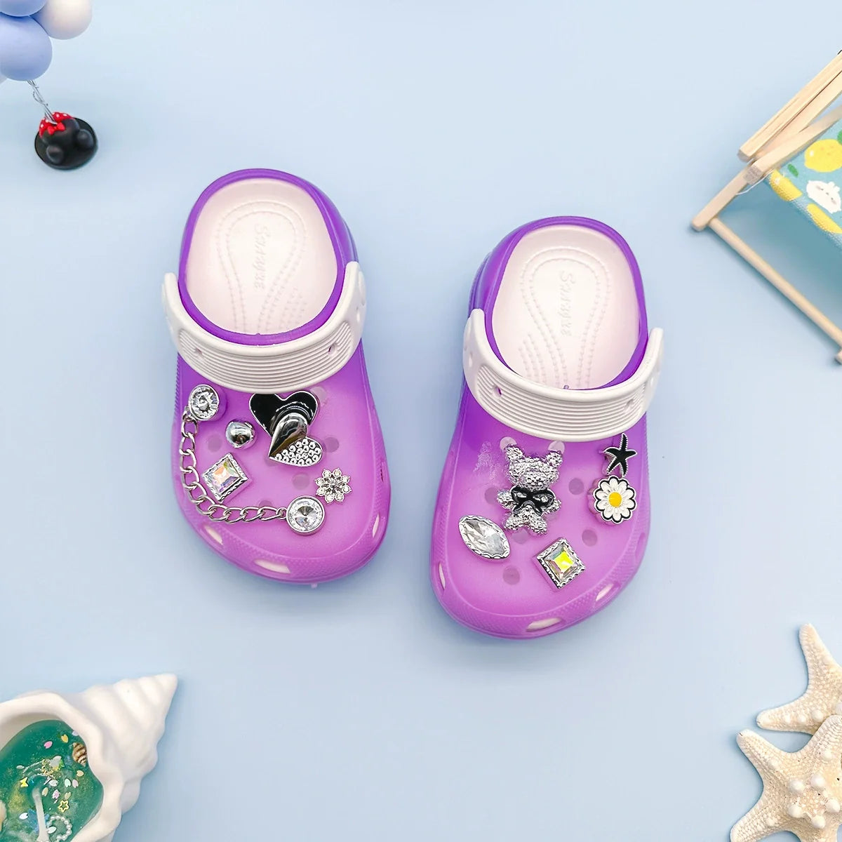 Crocks Infantil Love Correntinha