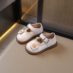 Sapato Infantil Feminino Cintinho e Florzinha