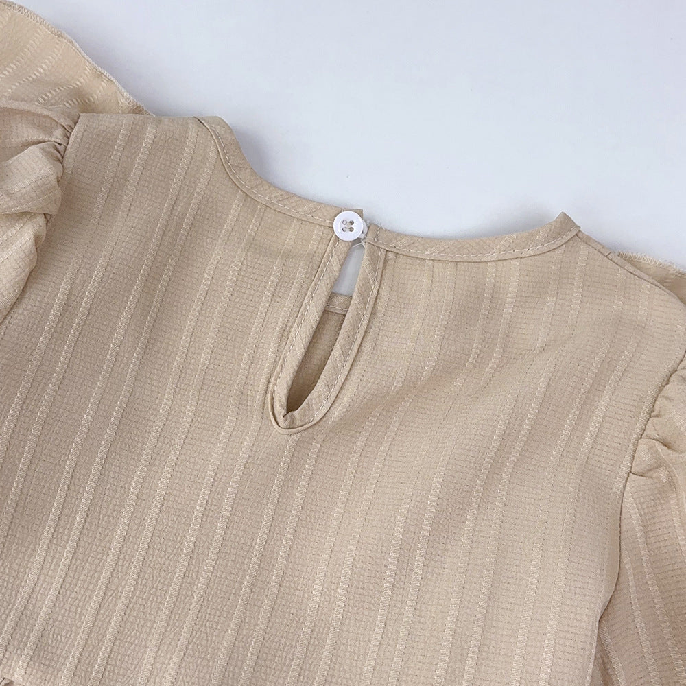 Vestido Infantil com Babadinhos