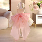 Vestido Infantil de Festa Floral Brilhante