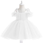 Vestido de Festa Infantil Pérolas