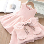 Vestido Infantil Boutique + Casaco