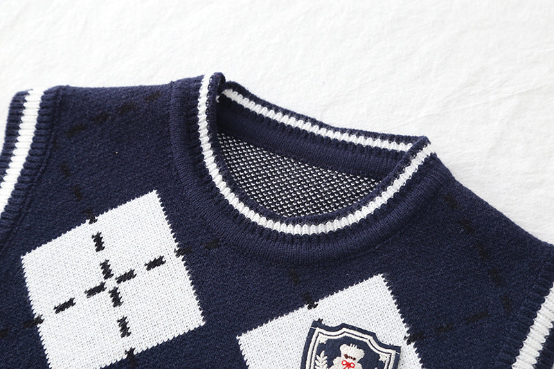 Conjunto Infantil Masculino Ursinho 3 Peças