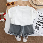 Conjunto Infantil Masculino M Jeans
