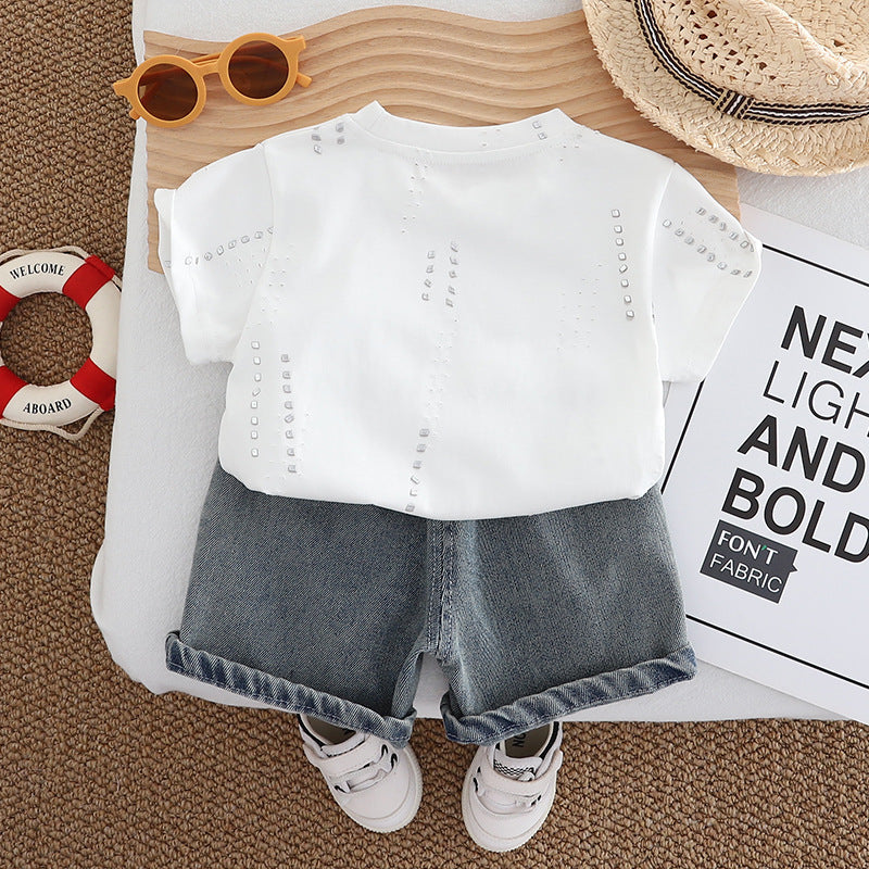 Conjunto Infantil Masculino M Jeans