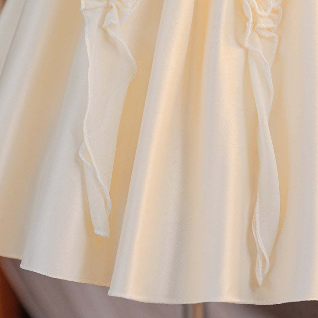 Vestido Infantil de Festa com Detalhes