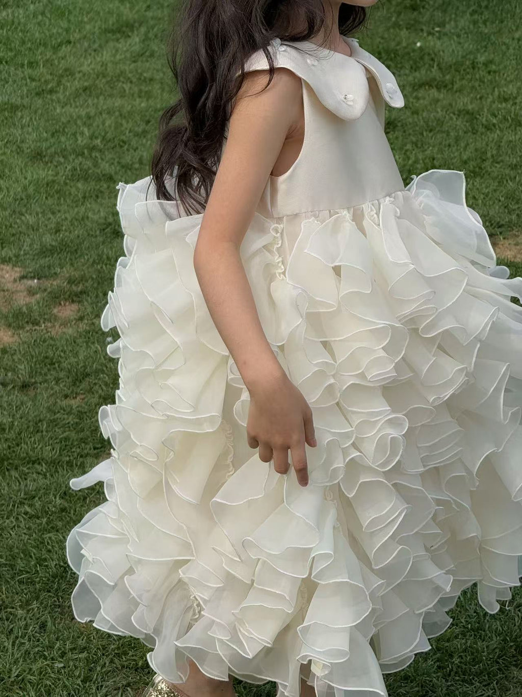 Vestido De Festa Camadas de Tule