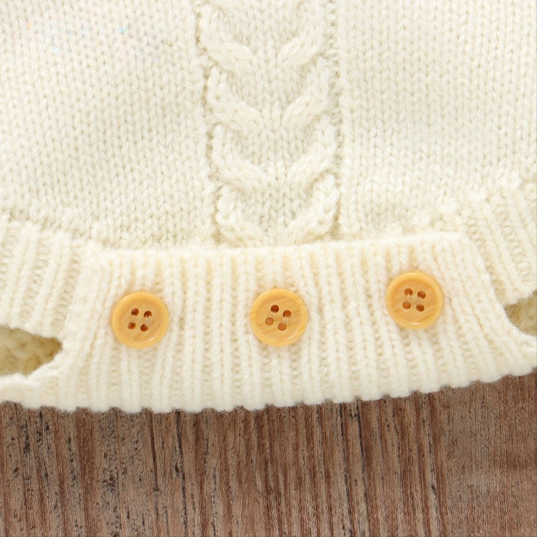 Body Infantil Feminino Tricõ Coração