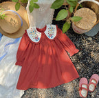 Vestido Infantil Golinha Bordada