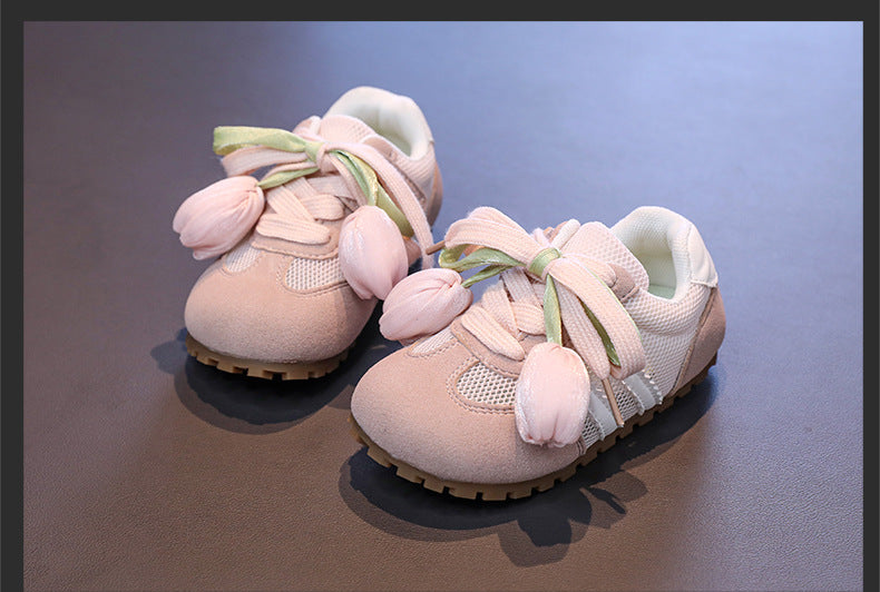 Tênis Infantil Cadarço Tulipa