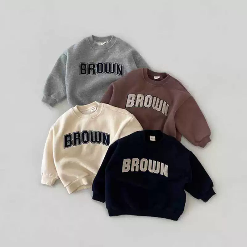 Blusa Infantil Inverno Brown