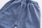 Conjunto Infantil Masculino 3 Peças com Colete de Tricô