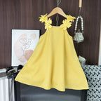 Vestido Infantil Alcinha Flores