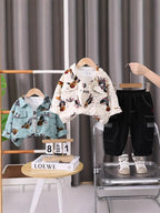 Conjunto Infantil Masculino Ursinhos 3 Peças