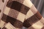 Conjunto Infantil Masculino  de Inverno Xadrez