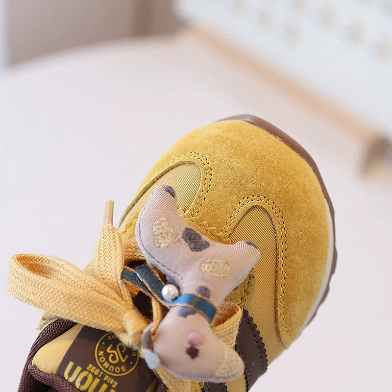 Tênis Infantil Velcro Bichinho
