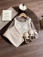 Conjunto Infantil Feminino Colete 3 Peças