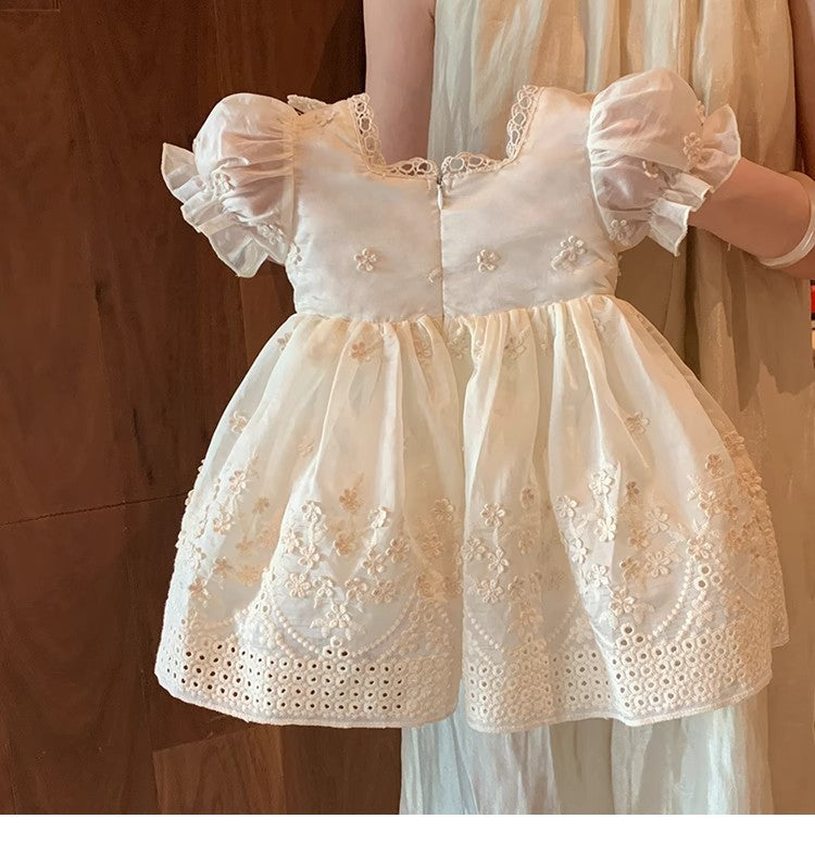 Vestido Infantil Lese Lacinho