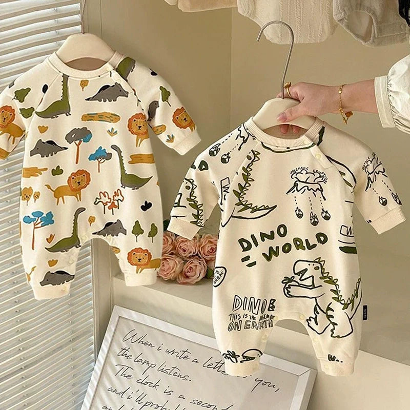 Macacão Infantil Masculino Animais