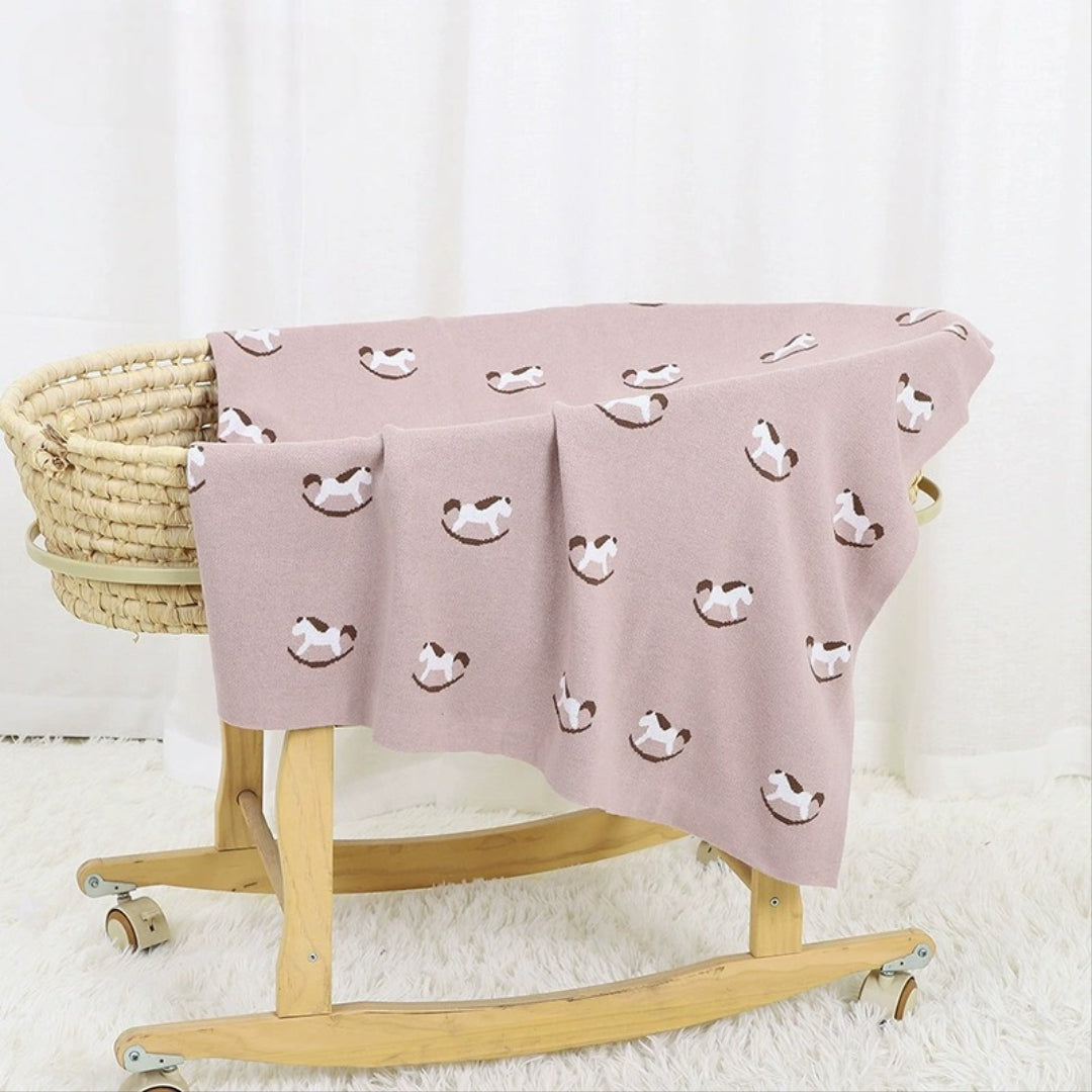 Manta Infantil Cavalinhos