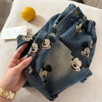 Calça Infantil Jeans Mickey