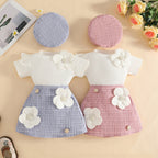 Conjunto Infantil Feminino Flores Botõeszinhos