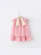 Vestido Infantil Verão Orelhinhas