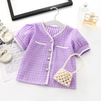Conjunto Infantil Feminino Pérolas