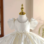 Vestido de Festa Branco Lacinhos