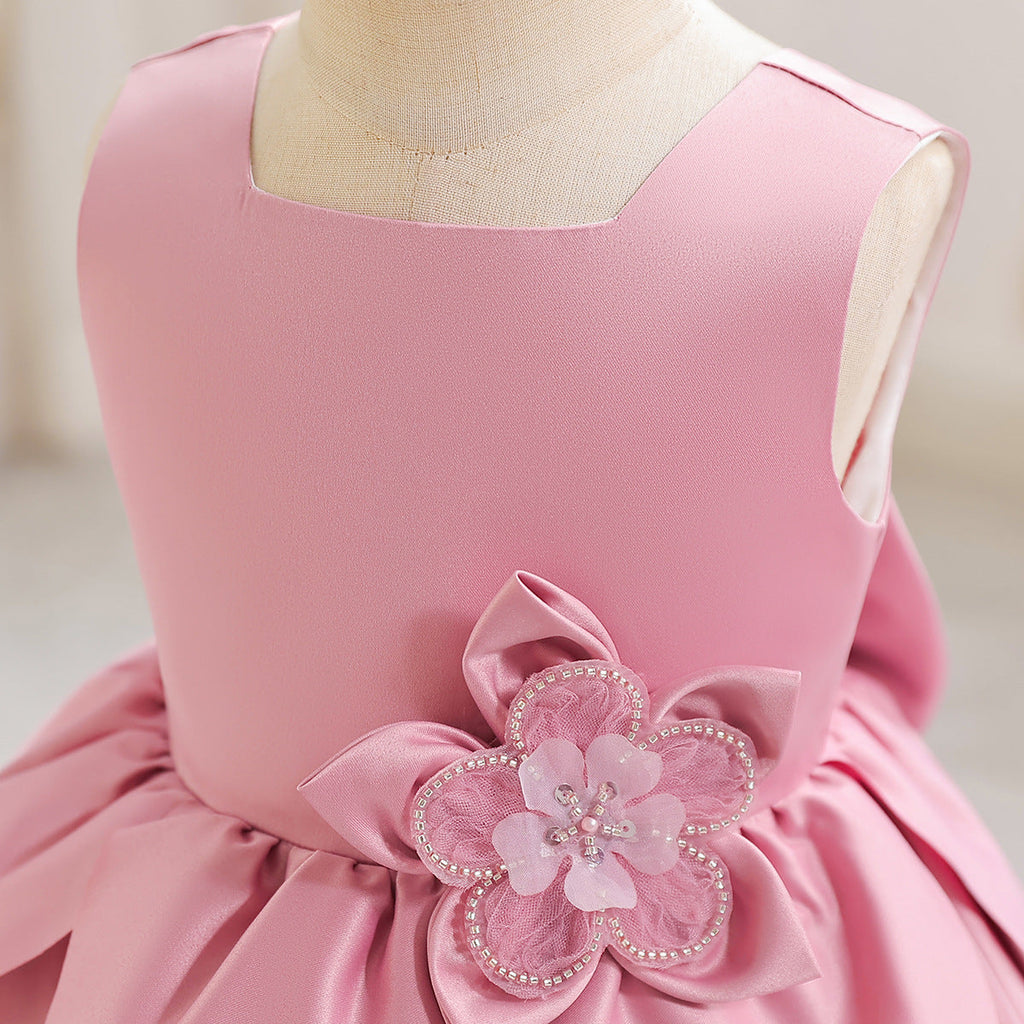 Vestido de Festa Infantil Florzinha