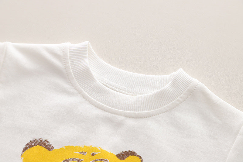 Conjunto Infantil Masculino 3 Peças Ursinhos