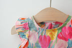 Vestido Infantil Verão Flores
