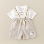 Conjunto Infantil Camisa + Suspensório
