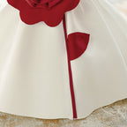Vestido de Festa Infantil Flor