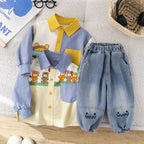 Conjunto Infantil Masculino Ursinhos e Jeans